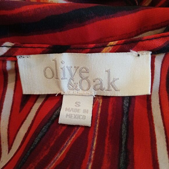 Olive & Oak Women's Small Sleeveless Aztec Beachy Boho Summer Tank Top - Picture 5 of 7